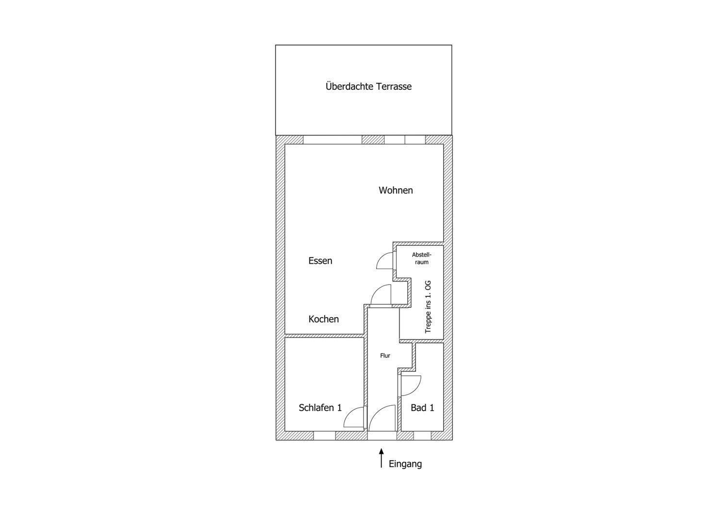 בנסרסיל Ferienhaus Domingo מראה חיצוני תמונה